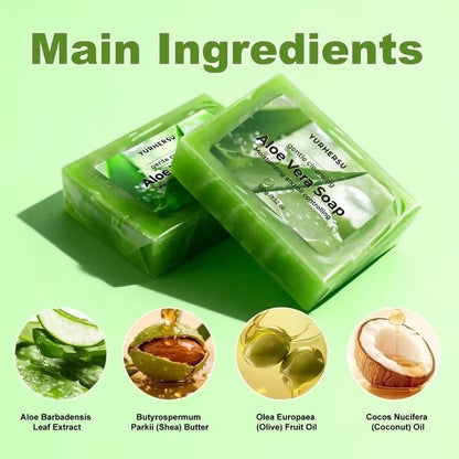 Aloe vera Soap Bar 100 gm (Pack of 3)